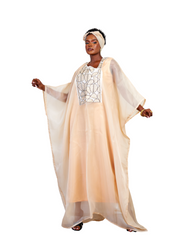 Nala Organza Agbada Dress