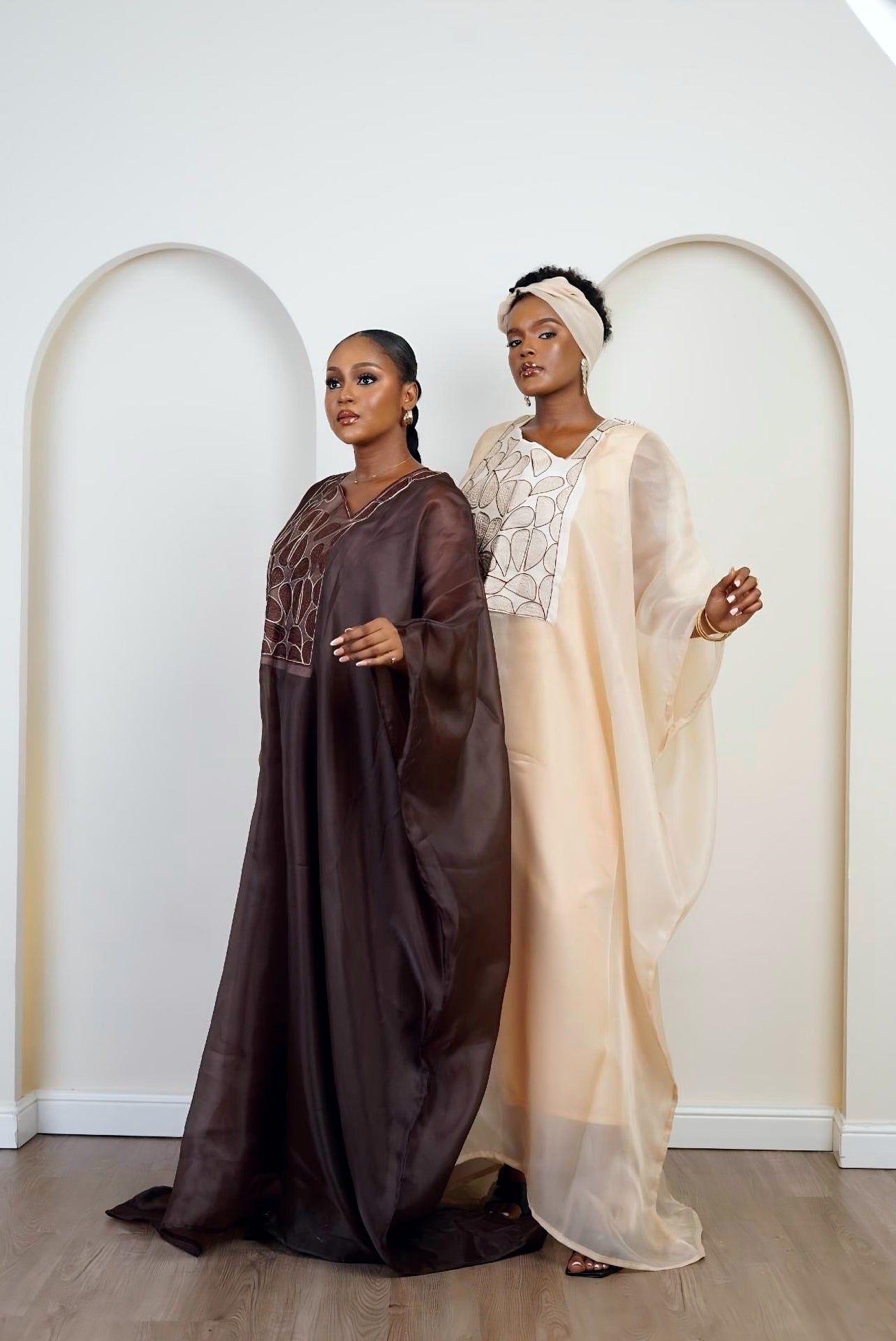 Nala Organza Agbada Dress