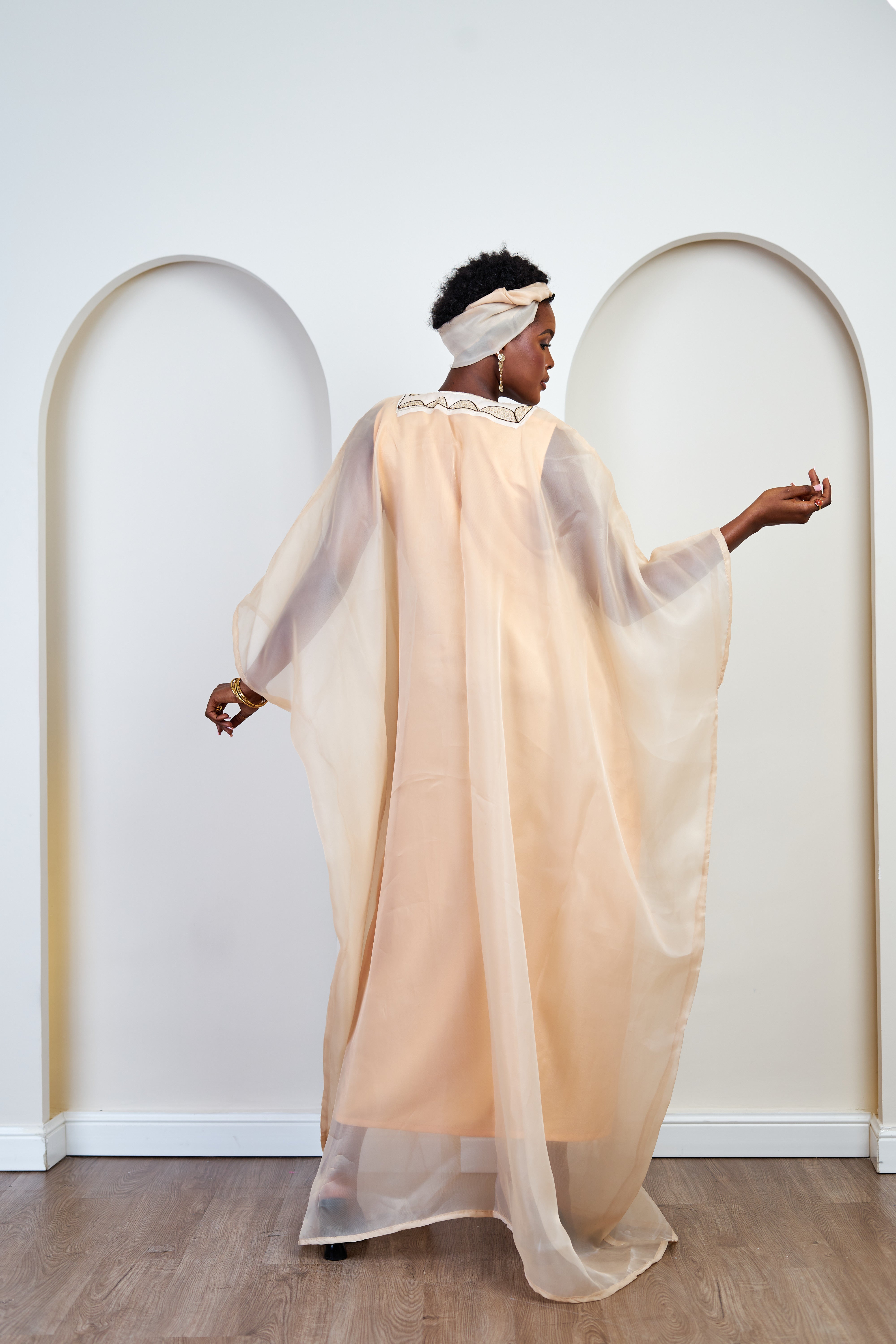 Nala Organza Agbada Dress